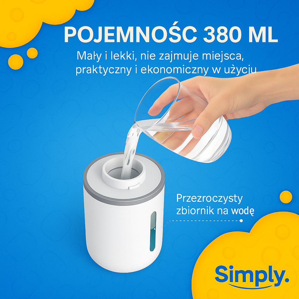 SimplyDispenser™ – Bezdotykowy dozownik do mydła