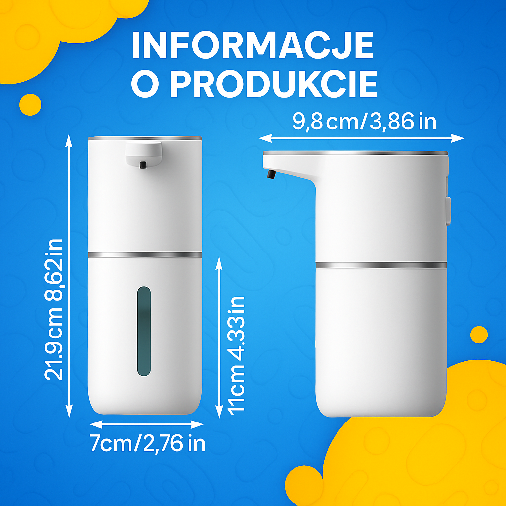 SimplyDispenser™ – Bezdotykowy dozownik do mydła