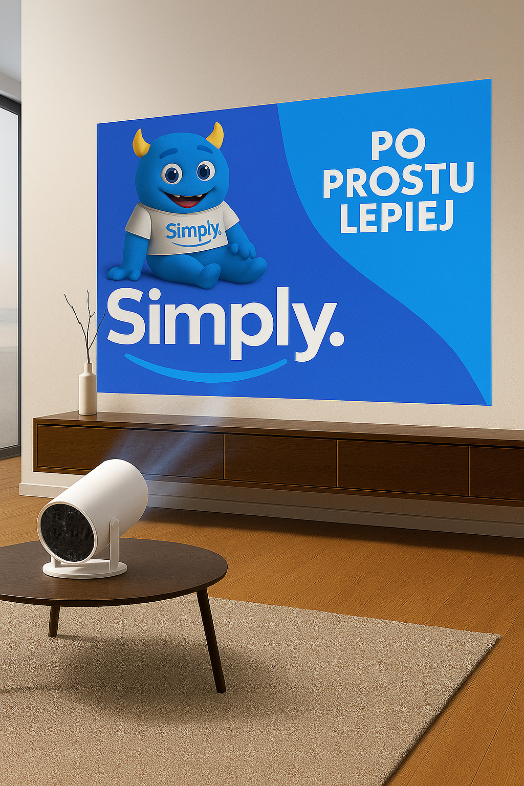 SimplyView™- projektor filmowy