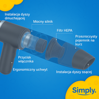 SimplyVac™ – Mini odkurzacz