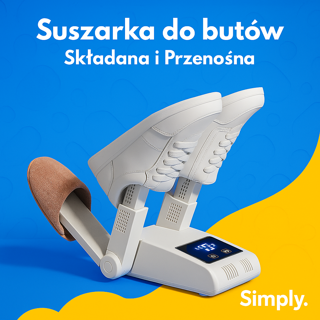 SimplyDryer™ – Elektryczna suszarka do butów z UV