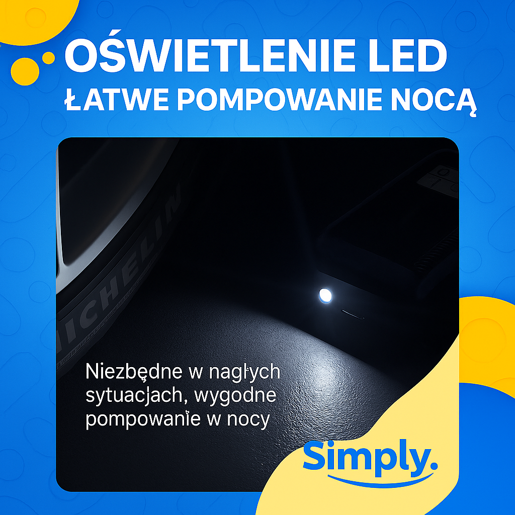 SimplyPump™ – Inteligentna pompka i powerbank w jednym