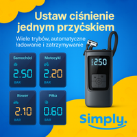 SimplyPump™ – Inteligentna pompka i powerbank w jednym