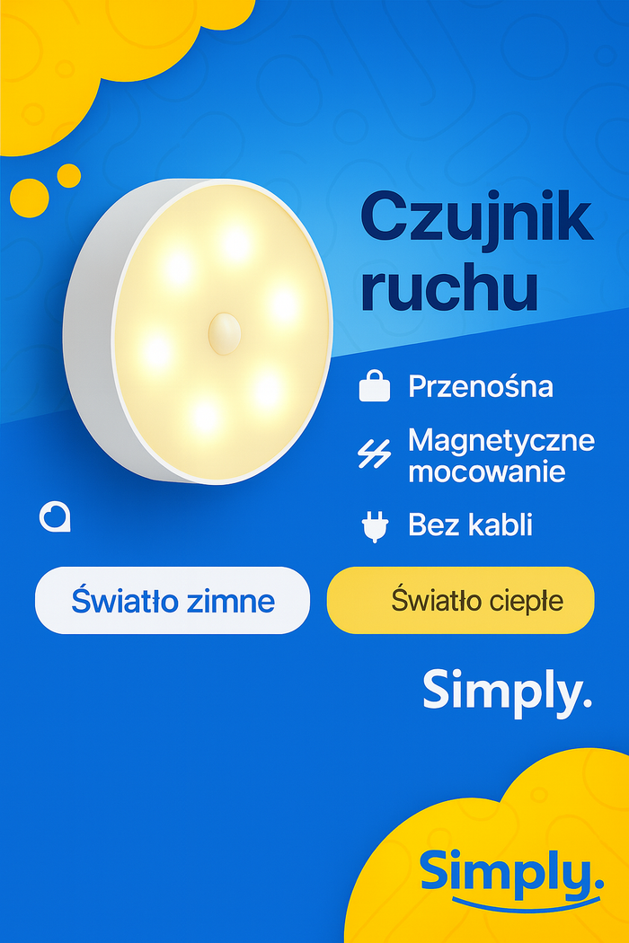 SimplyGlow™ – Inteligentne światło automatyczne - podgląd