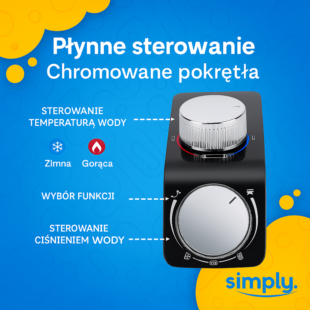 SimplyBidet™- bidet zakładany na toaletę