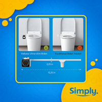 SimplyBidet™- bidet zakładany na toaletę