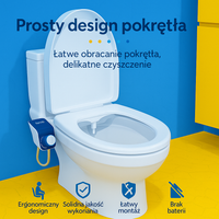 SimplyBidet™- bidet zakładany na toaletę