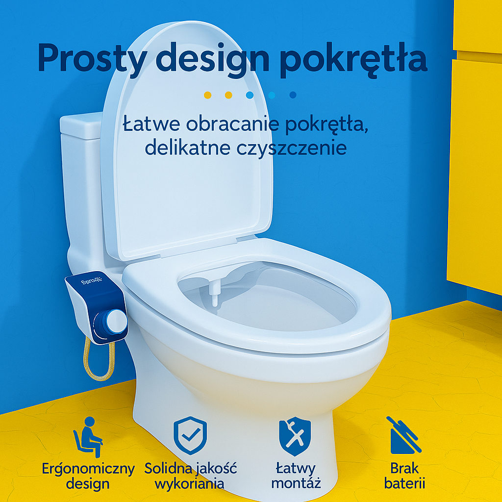 SimplyBidet™- bidet zakładany na toaletę