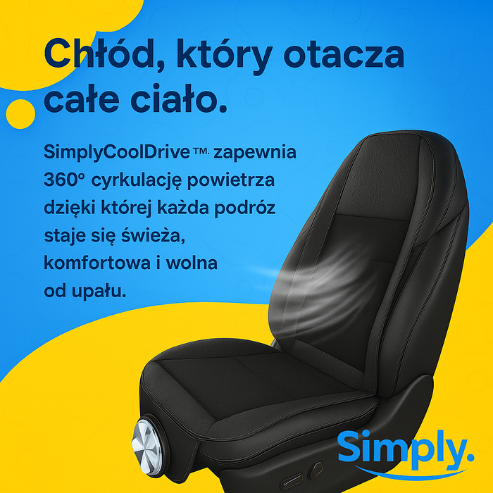 SimplyCoolDrive™ – Mata Chłodząca do Samochodu - podgląd