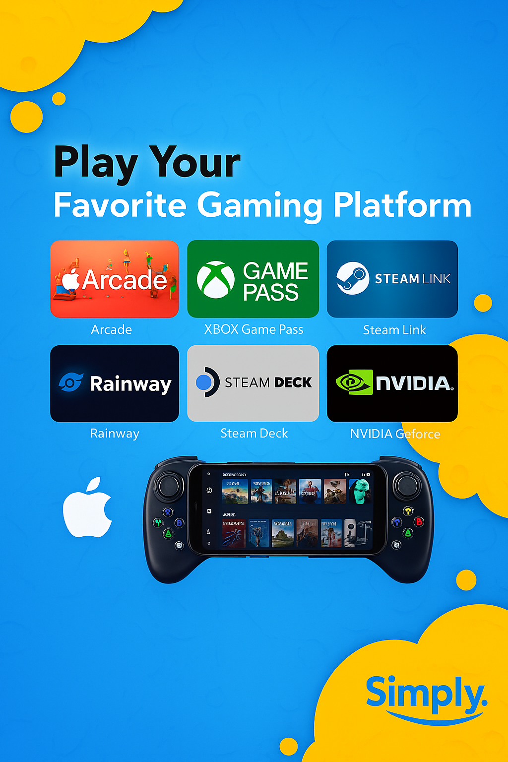 SimplyPad™ - Bezprzewodowy Gamepad