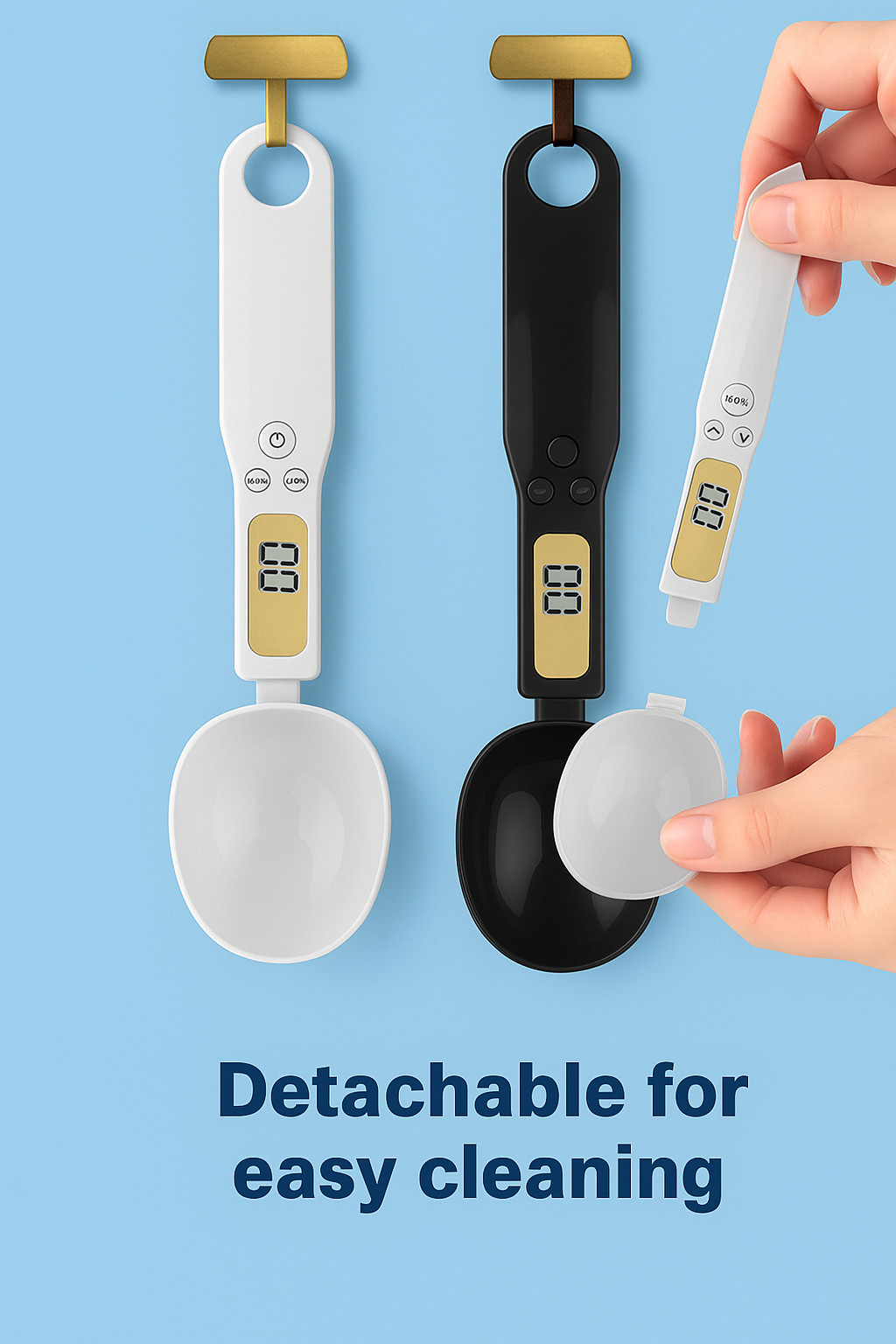 SimplySpoonScale™ – Łyżka z wagą kuchenną