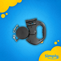 SimplyLeash™  – obrotowa smycz z woreczkami i światłem