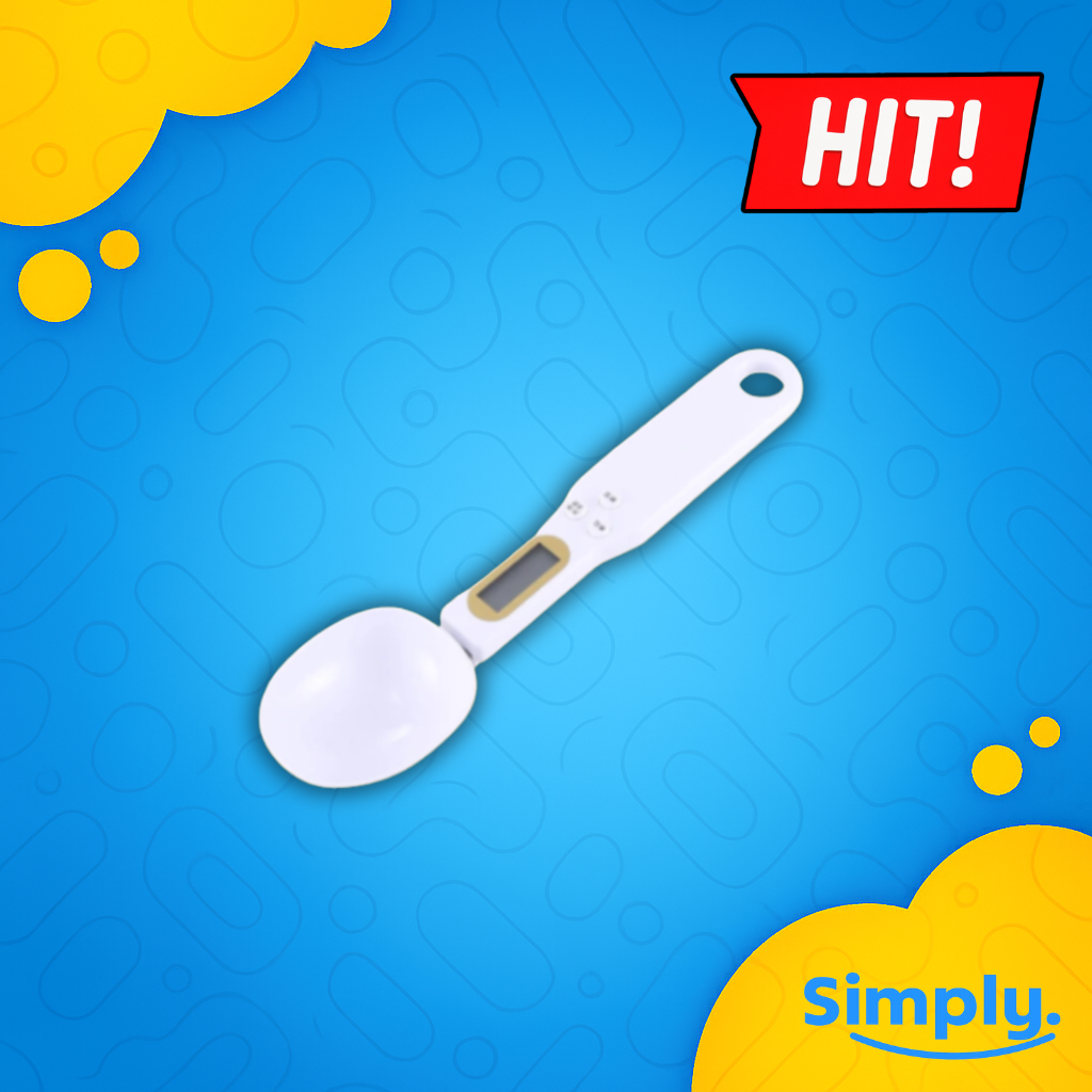 SimplySpoonScale™ – Łyżka z wagą kuchenną