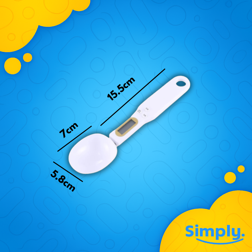 SimplySpoonScale™ – Łyżka z wagą kuchenną