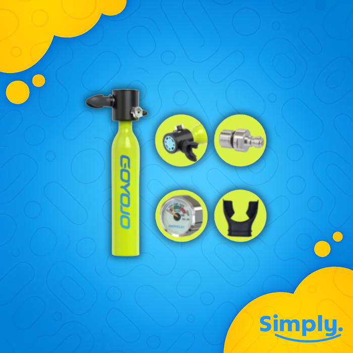 SimplyBreath™ - mini zbiornik do nurkowania - podgląd