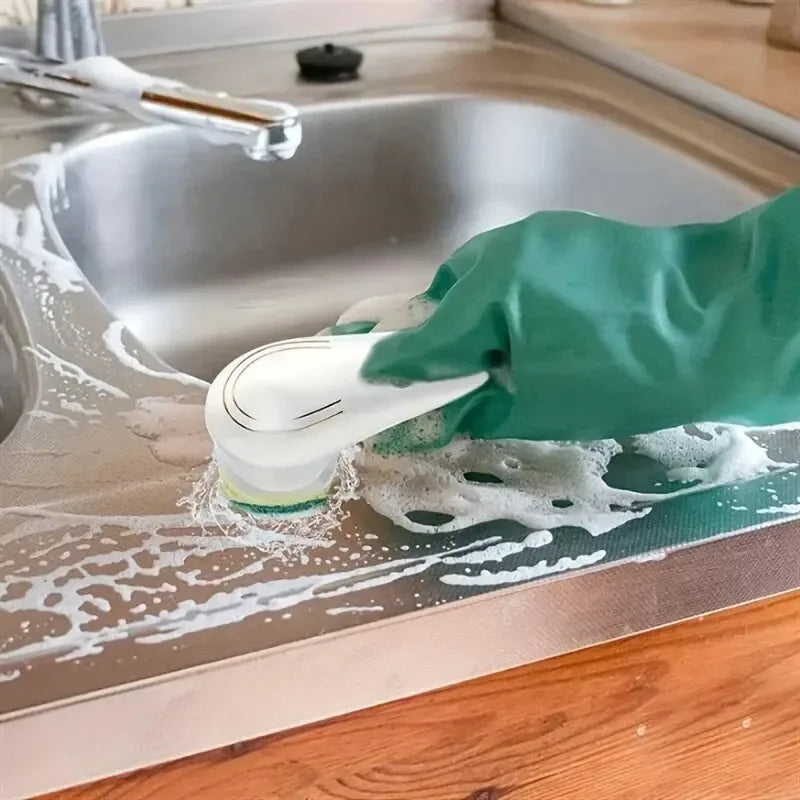 SimplyScrub™ – Smart Szczotka do Czyszczenia z 5 Końcówkami