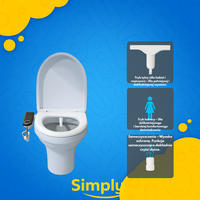 SimplyBidet™- bidet zakładany na toaletę